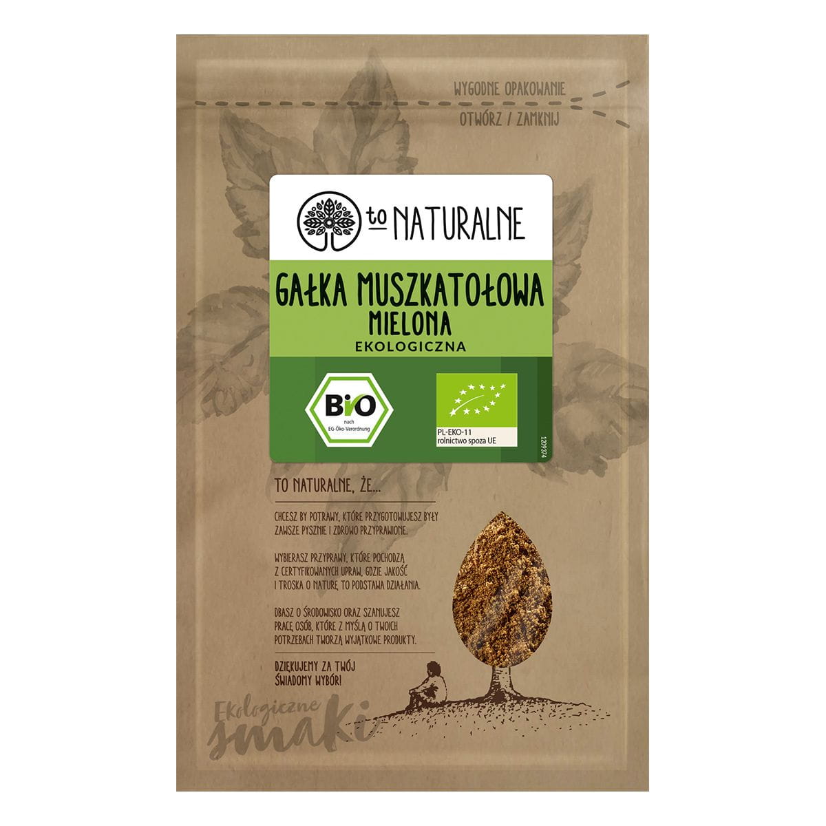 Gemahlene Muskatnuss Primat BIO 10g