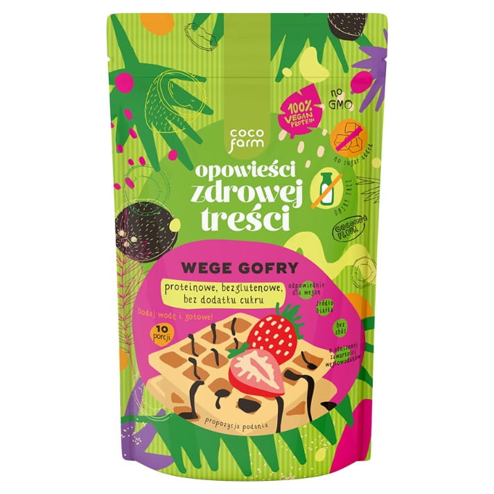 Mischung für Gemüsewaffeln 345g COCO FARM