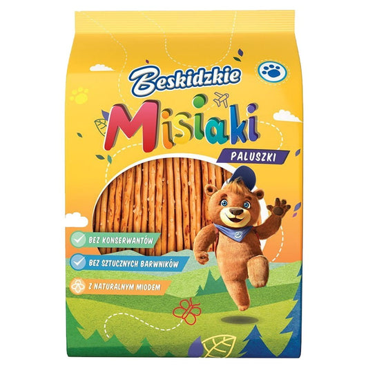 Deli BESKIDZKIE 60g, geräucherte Wurstscheiben, in Packung mit Banderole, typische polnische Wurstaufschnitt