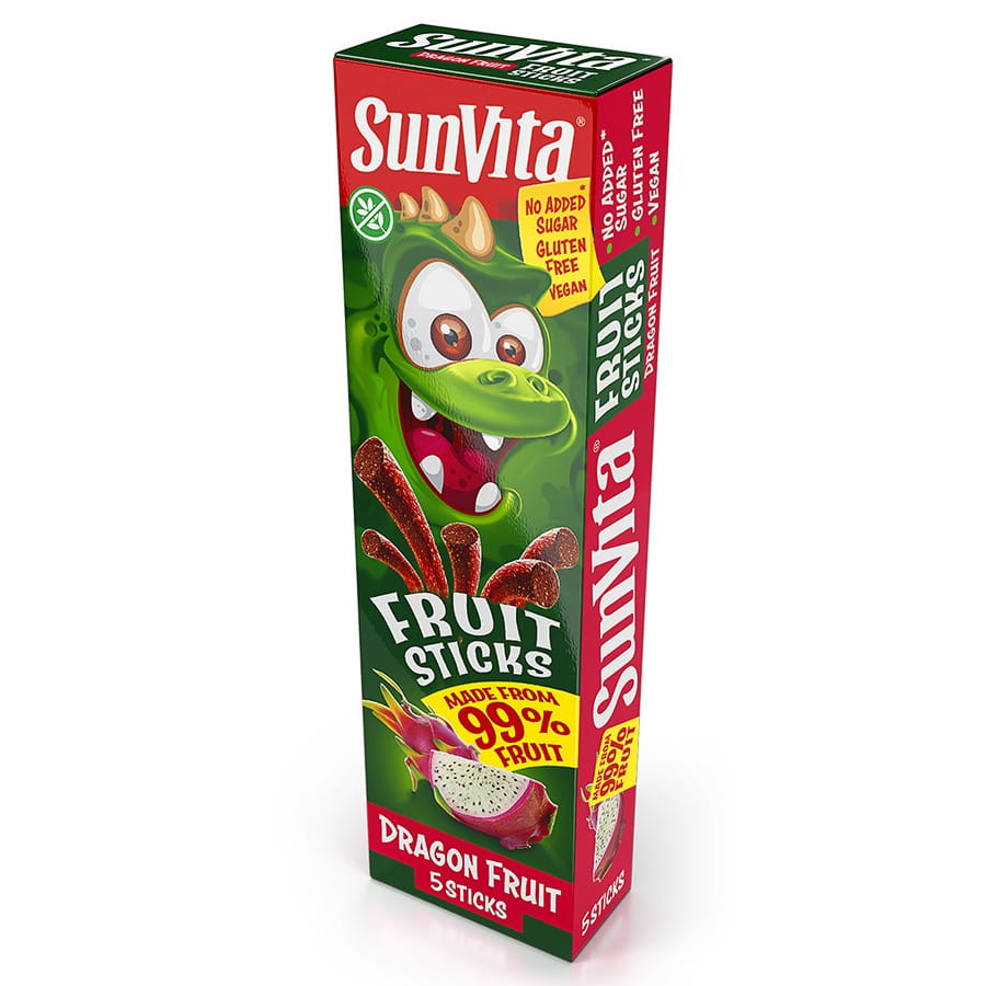 Fruchtsticks ohne Zuckerzusatz - zum Trinken 100g (5x20g) SUNVITA