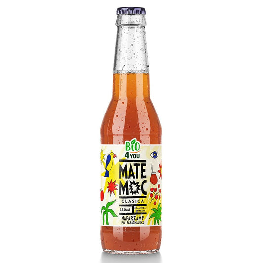 Bio Yerba Mate Power, klassisch, 330ml Getränk in Dose von BIO4YOU MATE MOC, erfrischend und natürlich.