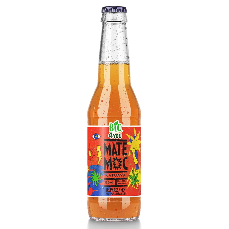 Yerba Mate moc - katuava BIO 330ml BIO4YOU