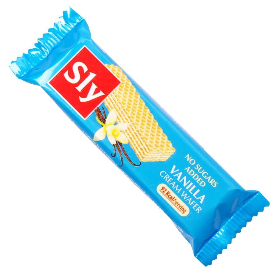 Vanillecremewaffel ohne Zuckerzusatz 20g SLY NUTRITIA