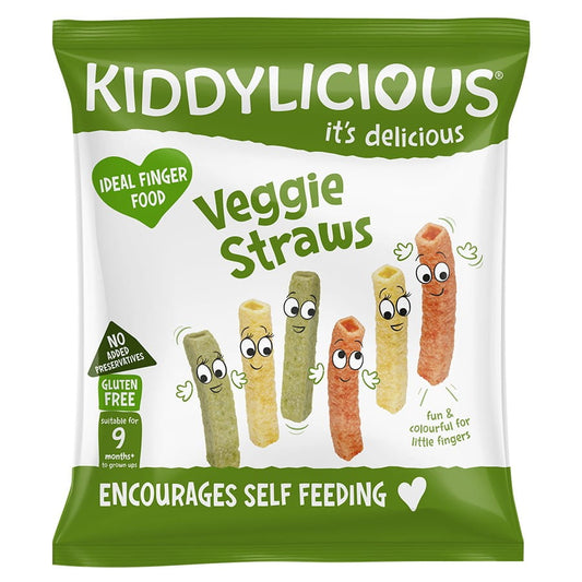 Gemüsechips von KIDDYLICIOUS, 12g, knusprige gesunde Gemüsesnacks in einer Packung, Nahaufnahme