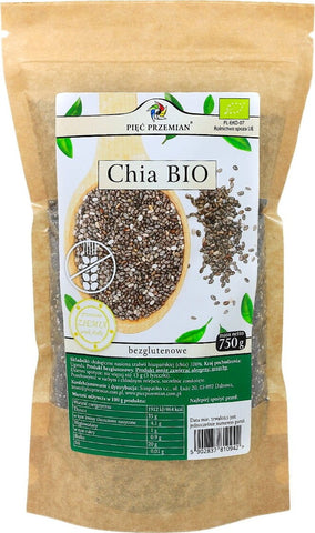 Chiasamen BIO 750g FÜNF ÄNDERUNGEN