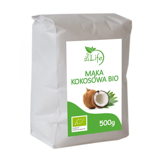 Bio-Kokosmehl BIO 500 g BIOLIFE Hover Image