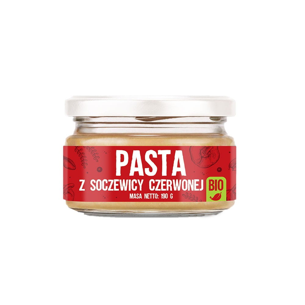 Rote Linsenpaste BIO 190 g BIOLIFE