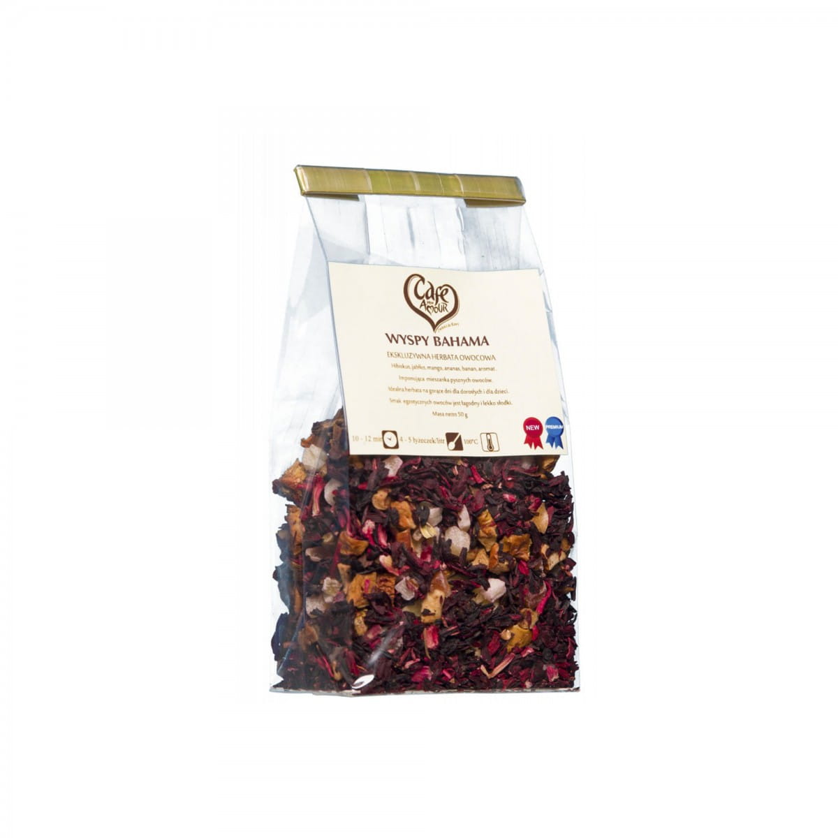 Fruchtblättertee der Insel Bahamas 50 g CAFE AMOUR