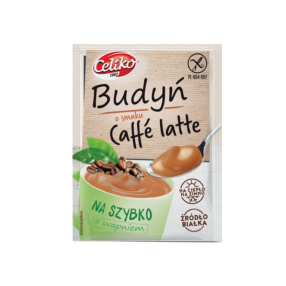 Schnellpudding, Caffe Latte mit Calcium 37 g CELIKO