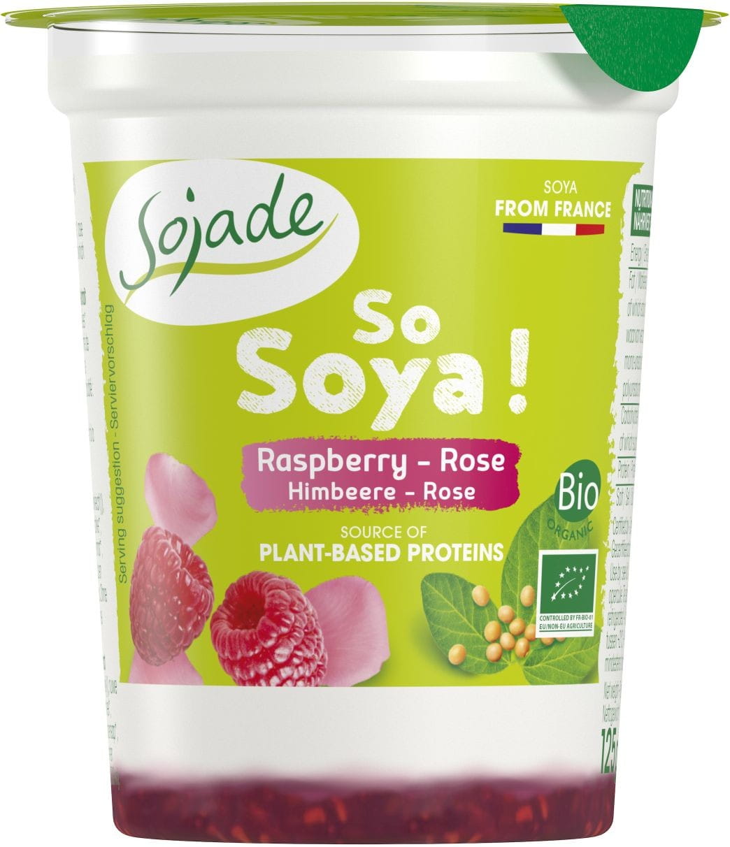 Sojaprodukt Himbeere - Rose BIO 125 g - SOJADE