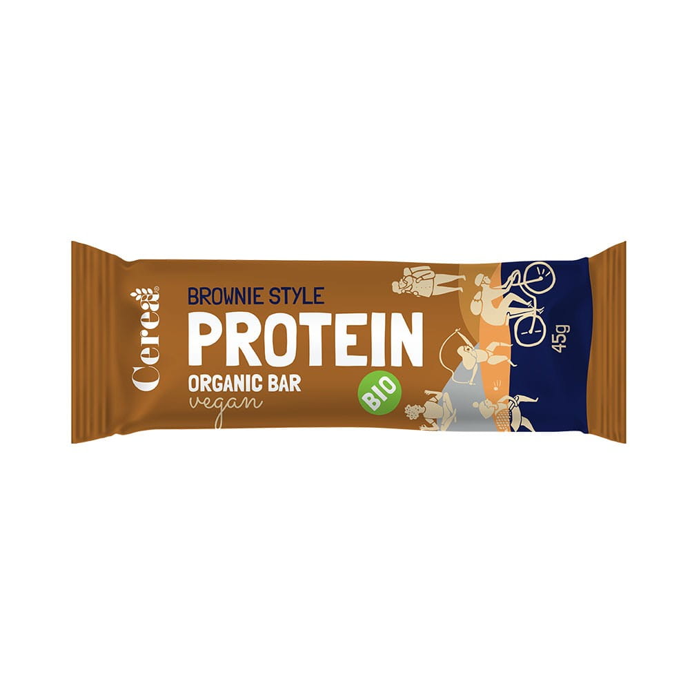 Proteinriegel im Brownie-Stil BIO 45g CEREA