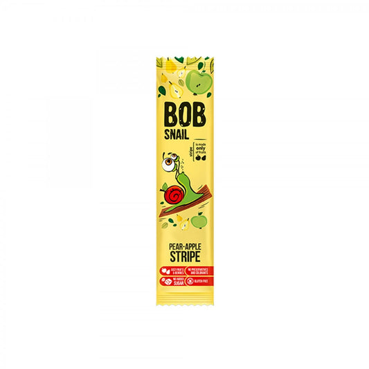 ECO-SNACK Apfel-Birnen-Snack aus Früchten ohne Zuckerzusatz, 14 g, natürliche Fruchtstücke in Verpackung