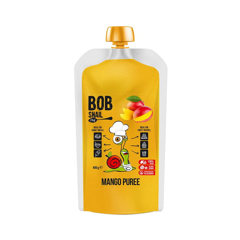 Mangopüree 100 % Frucht 400 ml BOB SNAIL