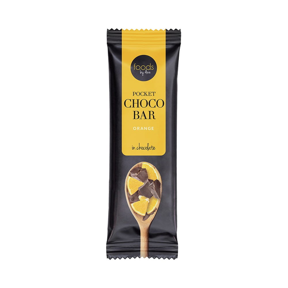 Schokoriegel Orange in Schokolade 35 g FOODS BY ANN