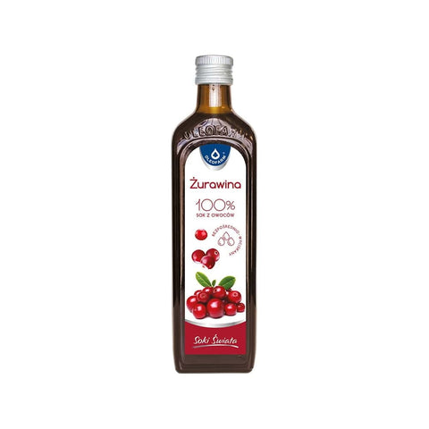 Cranberrysaft 100% 490 ml OLEOFARM