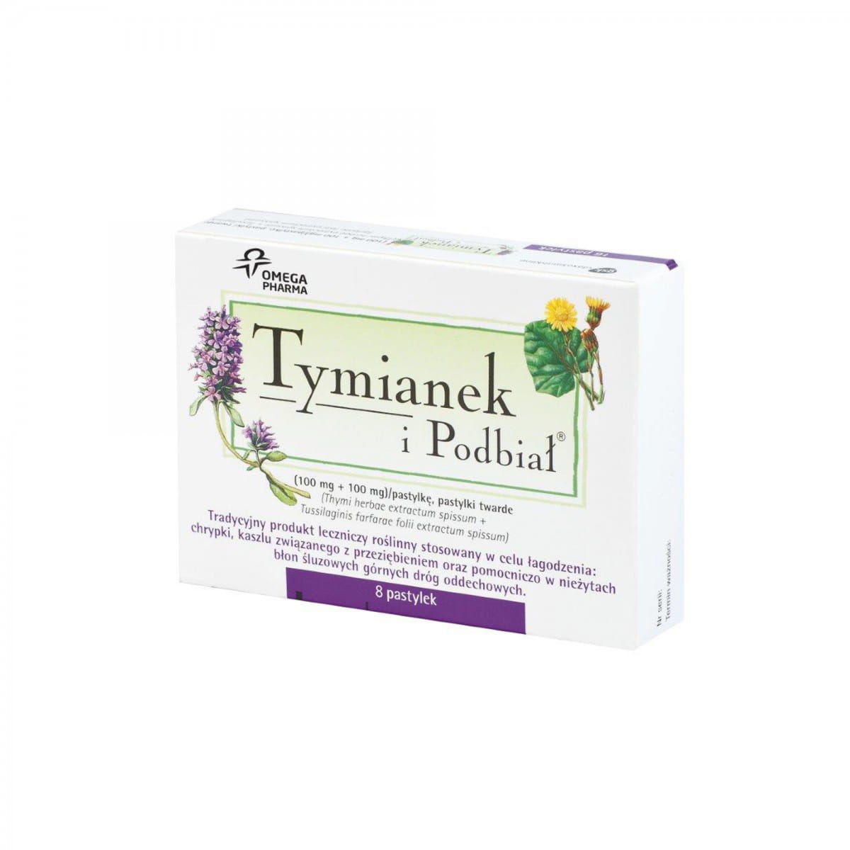 Thymian und Huflattich bei Halsschmerzen 8 Tabletten