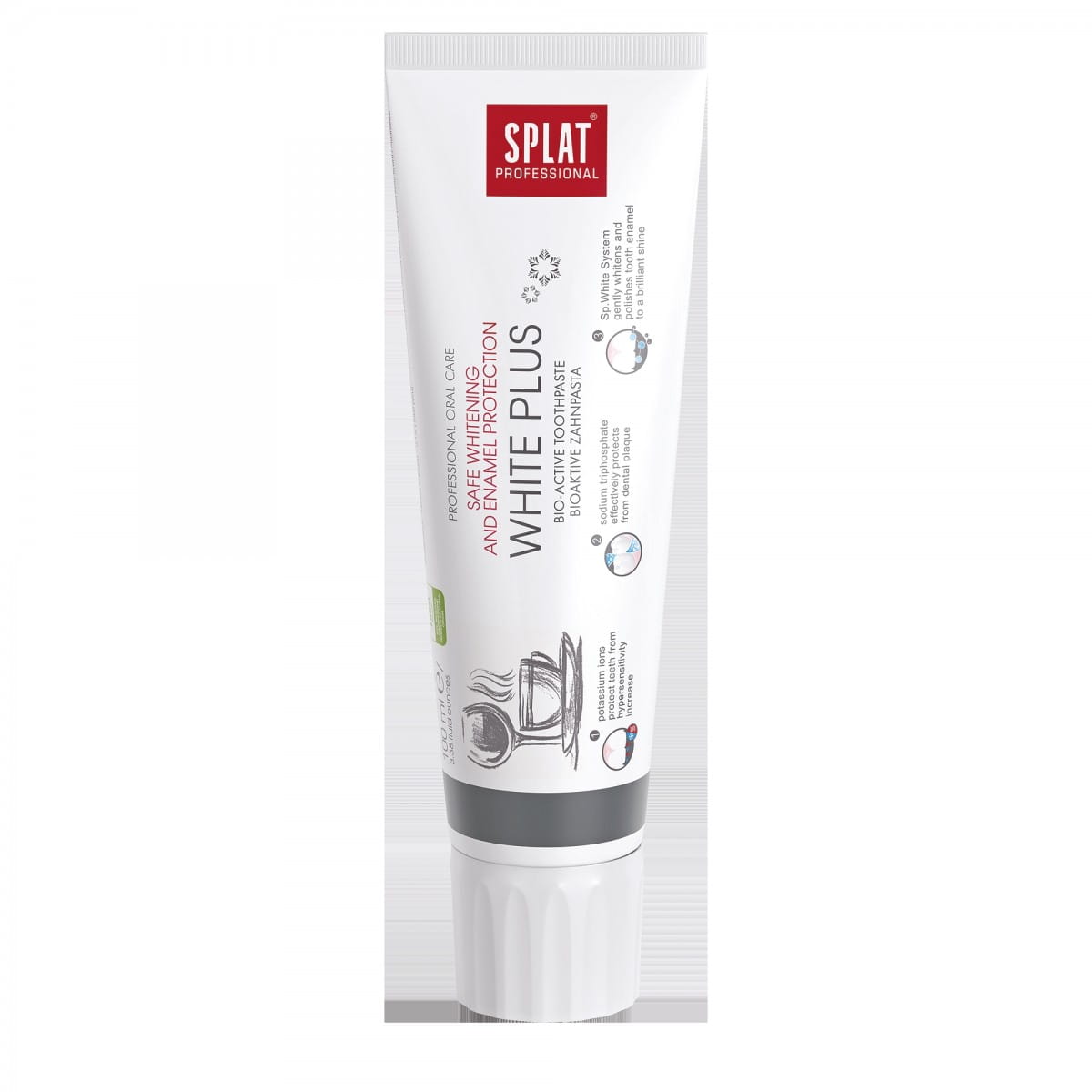 Zahnpasta weiß plus 100 ml
