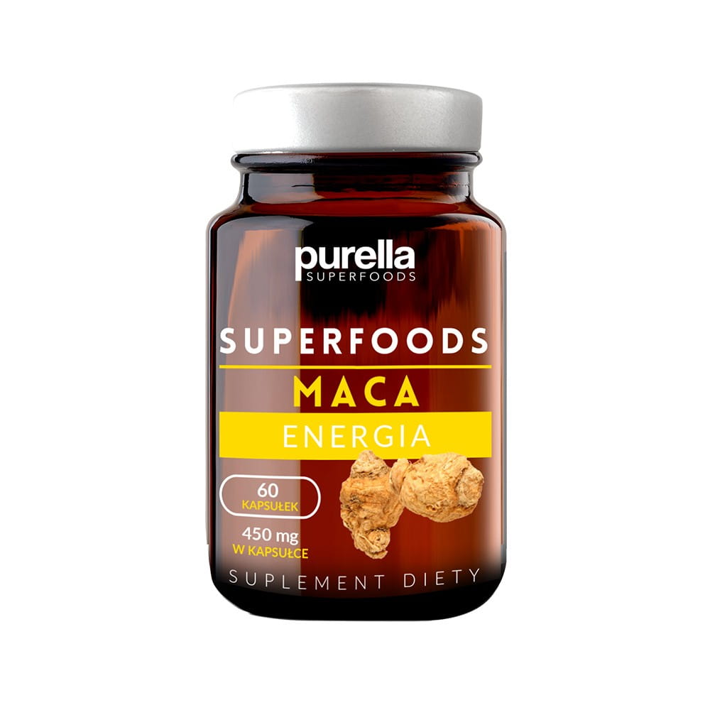 Superfoods Maca Energy 33 g - 60 Kapseln PURELLA FOOD