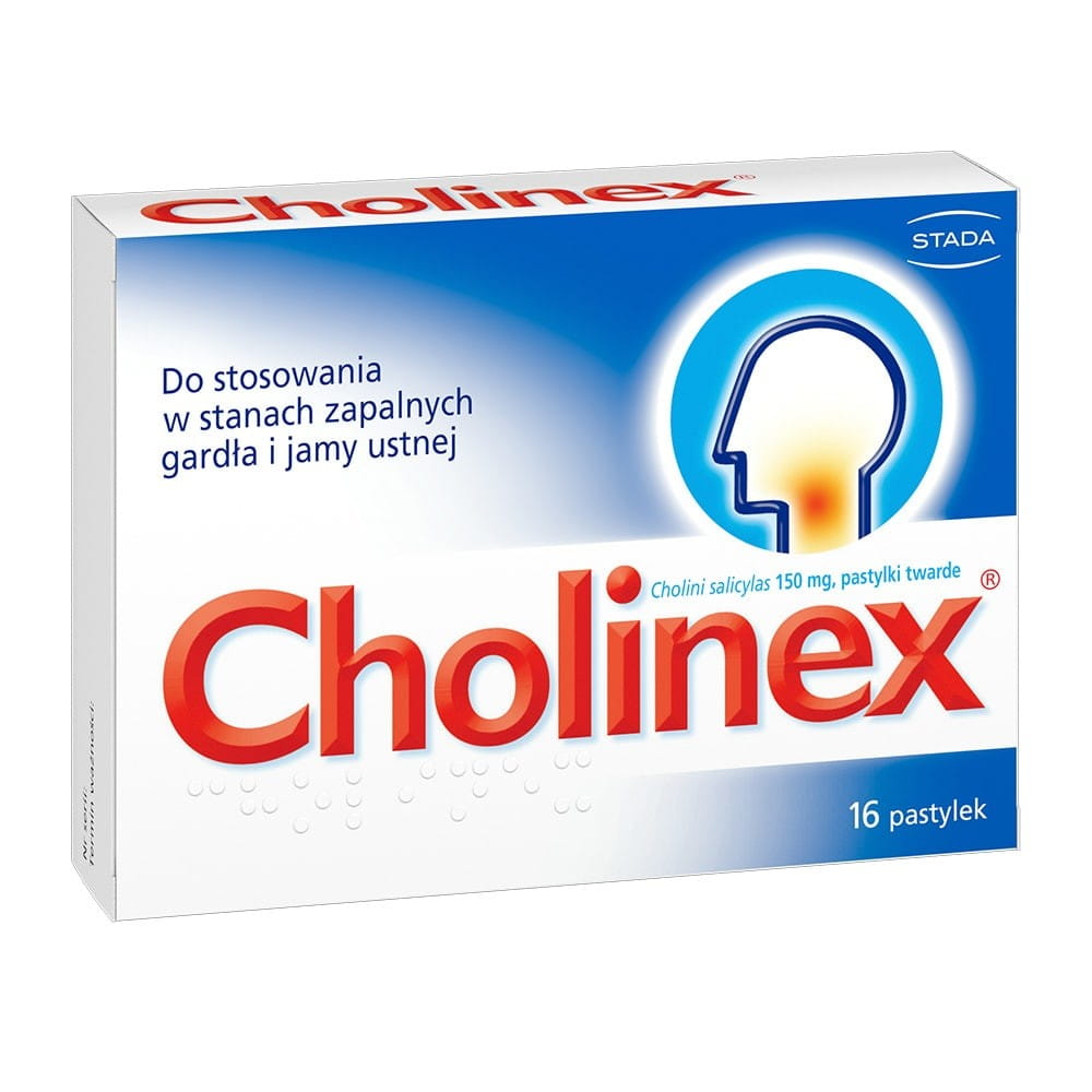 Cholinex für den Hals von 16 Lutschtabletten