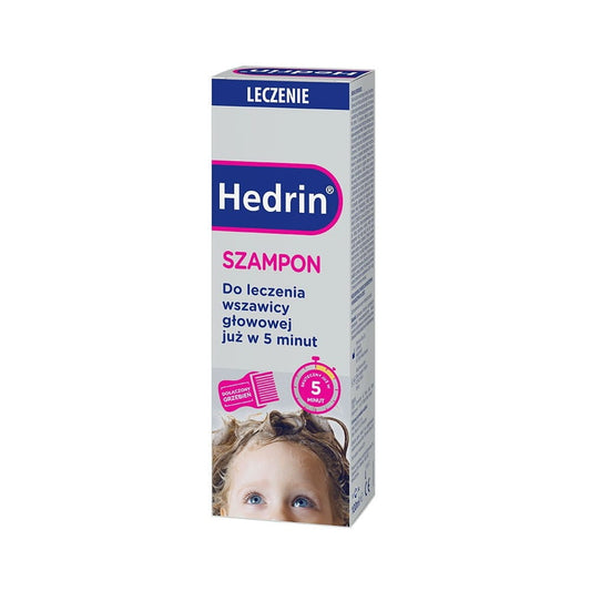 HEDRIN Anti-Kopfläuse-Shampoo in 100 ml Flasche, blondes Shampoo gegen Kopfläuse, Markenprodukt von STADA