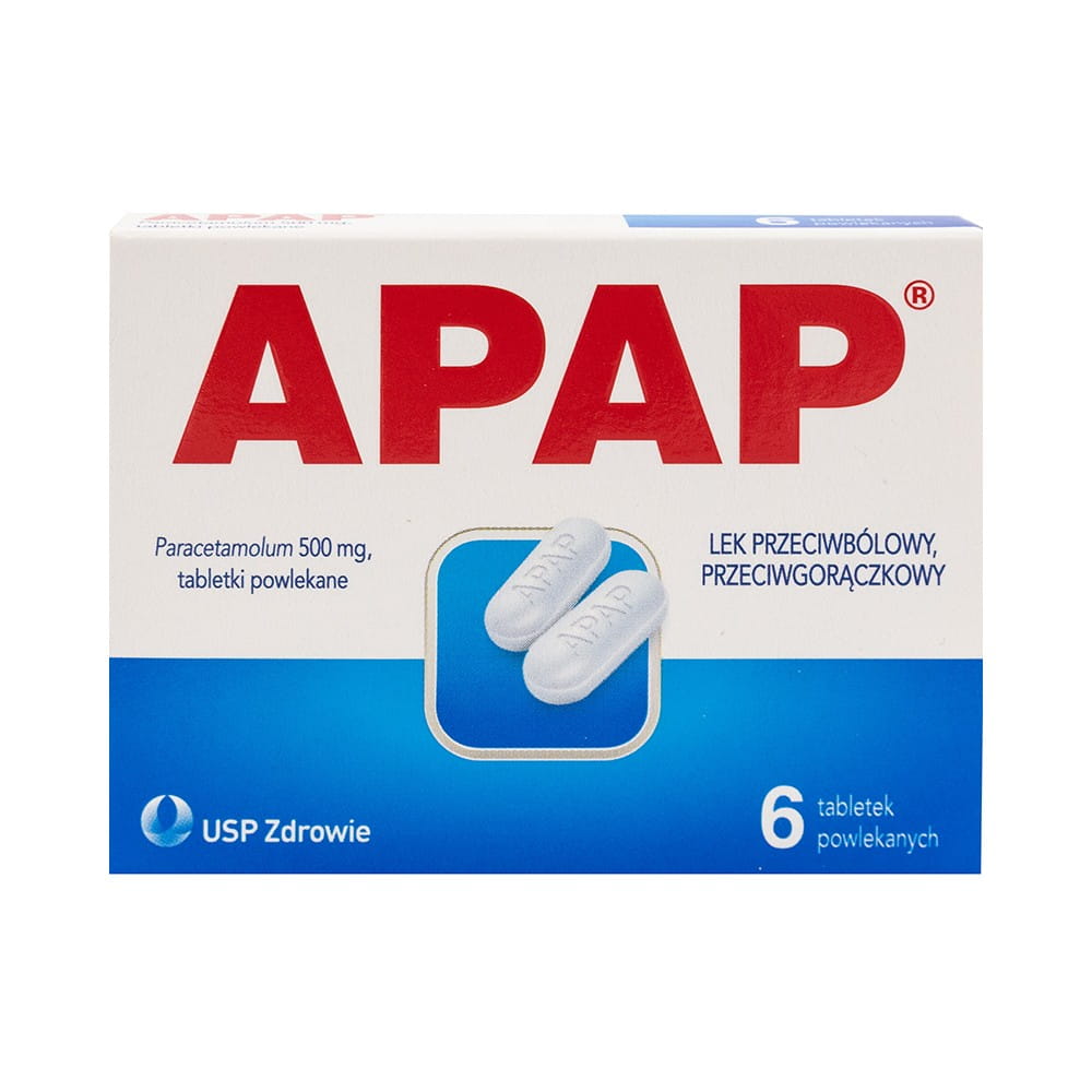 6 APAP-Tabletten