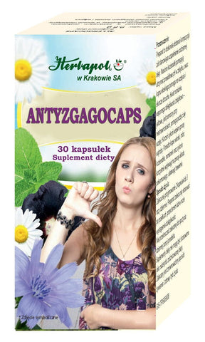 Antyzgagocaps 30 Kapseln HERBAPOL