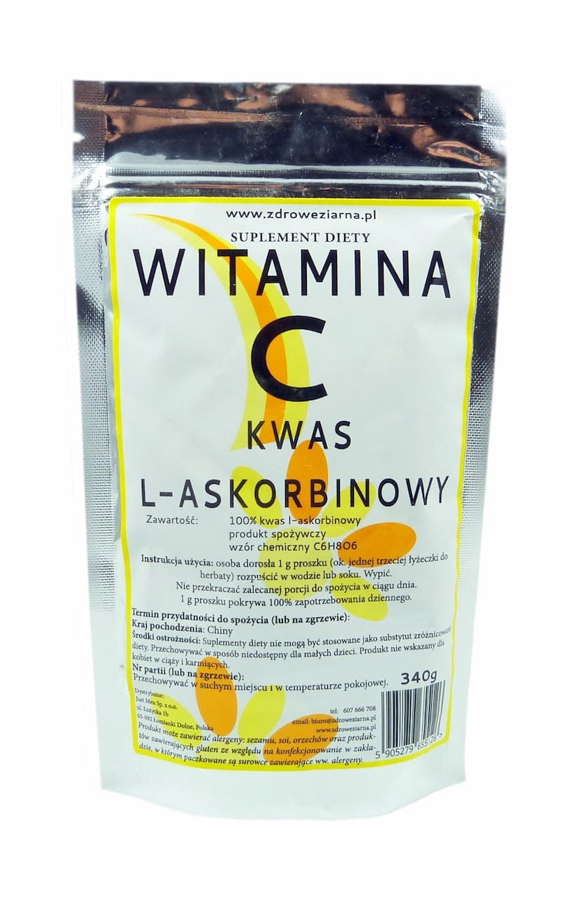 Vitamin C Pulver 340g - L - Ascorbinsäure K2