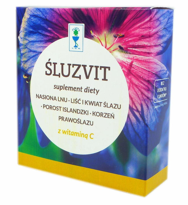 Śluzvit zuckerfreie Pastillen 80g (Doypack) PLANTA - DRUG Hover Image