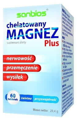 Magnesium plus 60 Tabletten SANBIOS