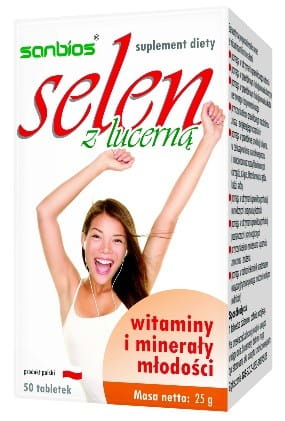 Selen mit Luzerne 50 Tabletten SANBIOS