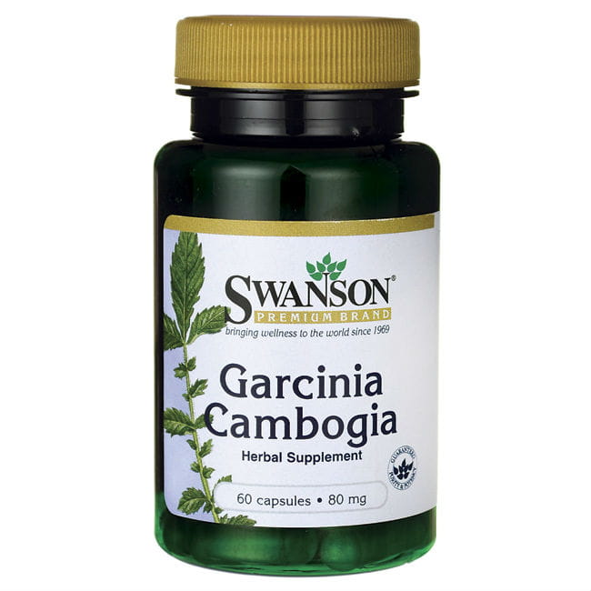 Garcinia Cambogia 80 mg HCA 40 mg 60 Kapseln SWANSON Hover Image