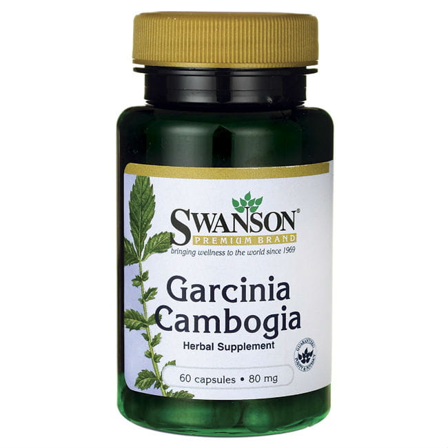 Garcinia Cambogia 80 mg HCA 40 mg 60 Kapseln SWANSON
