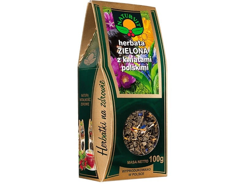 Grüner Tee mit polnischen Blüten 100g WELCOME NATURE