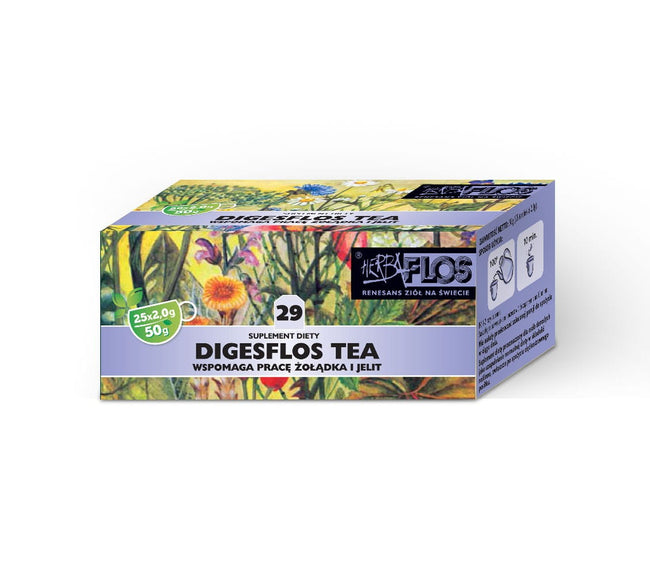29 digesflos Tee fix 25 x 2g - Magen/Darm herba - FLOS Hover Image