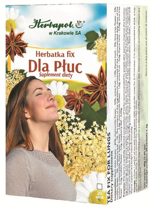 Lungentee fix 20 x 2g HERBAPOL
