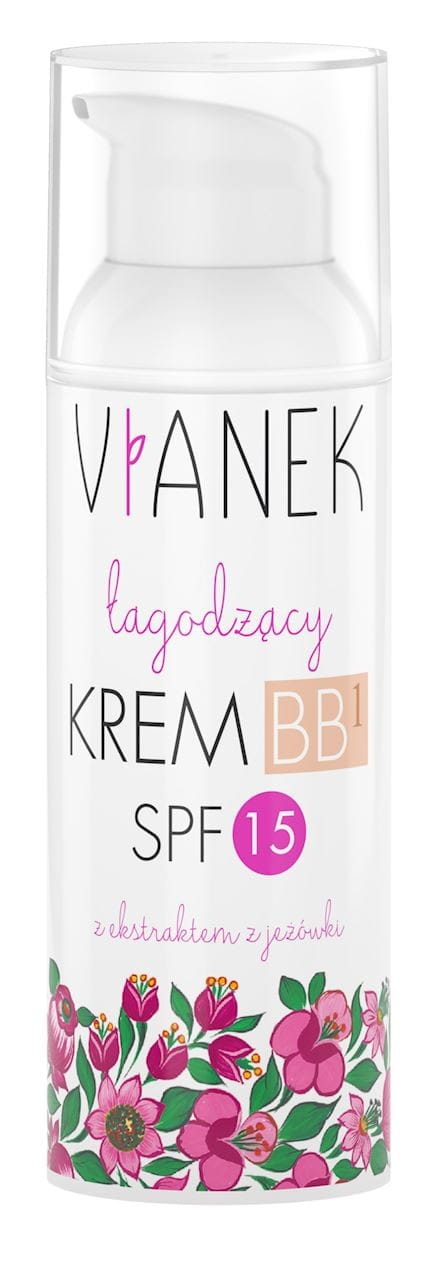 Beruhigende VIANEK bB1 Creme leicht mit SPF15, 50ml, für empfindliche Haut, pflegt und schützt die Haut angenehm.