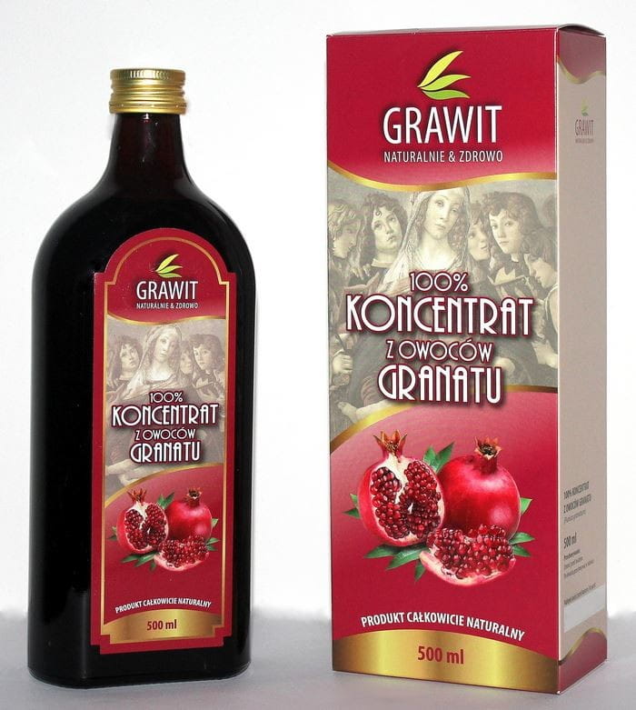 Grawit - 100% Granatapfelkonzentrat 500ml VITAFAN