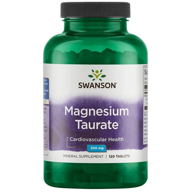 Magnesiumtaurat 100 mg 120 tabl. - SWANSON Magnesiumtaurat