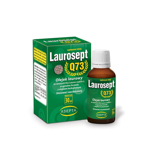 Laurosept q73 30ml - Lorbeeröl + ASEPTA Kurkumaöl