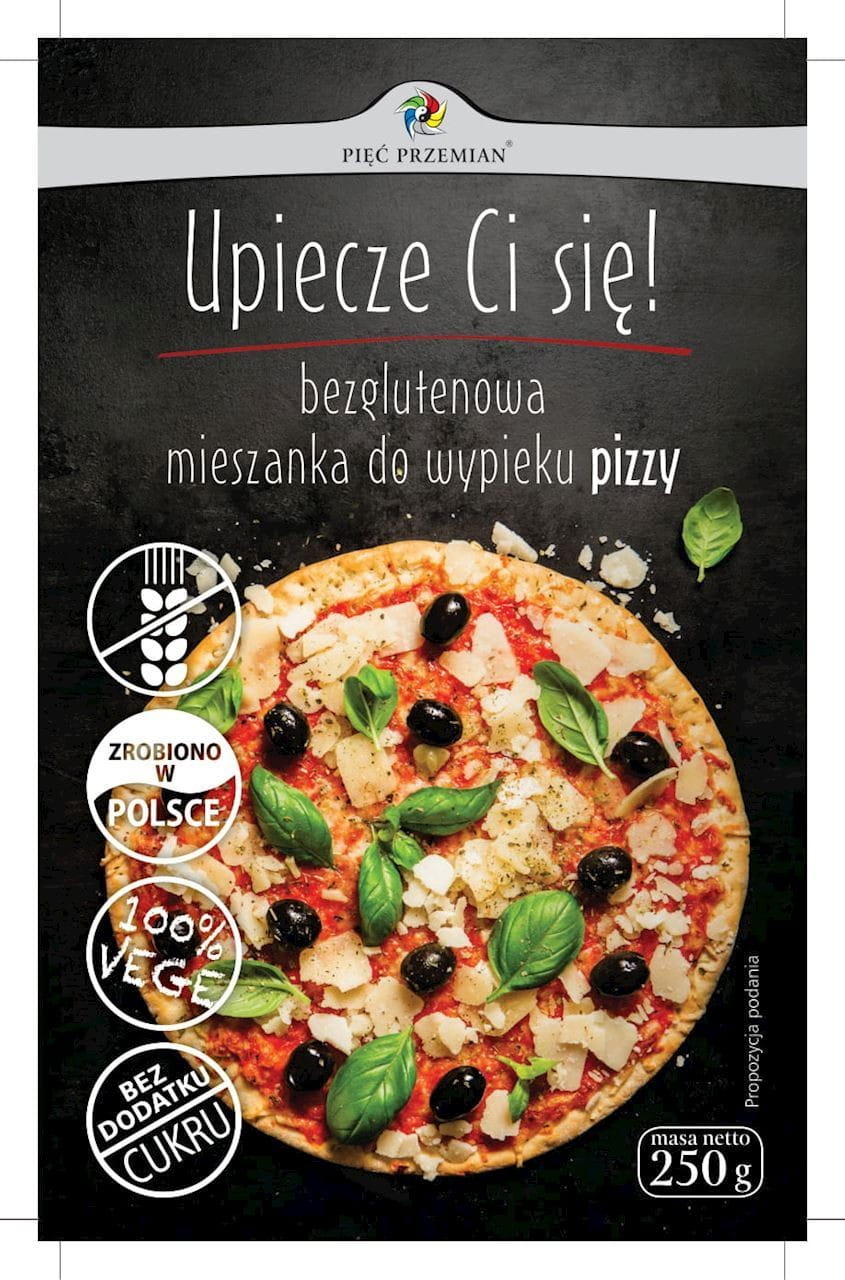 Glutenfreie Pizzabackmischung 250g FÜNF ÄNDERUNGEN