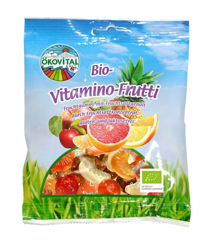 Fruchtgelees mit Vitamin C, laktosefrei, glutenfrei BIO 100g - OKOVITAL