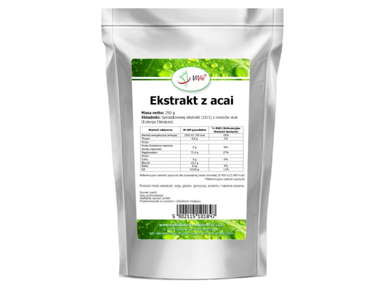 Acai-Extrakt 250g VIVIO