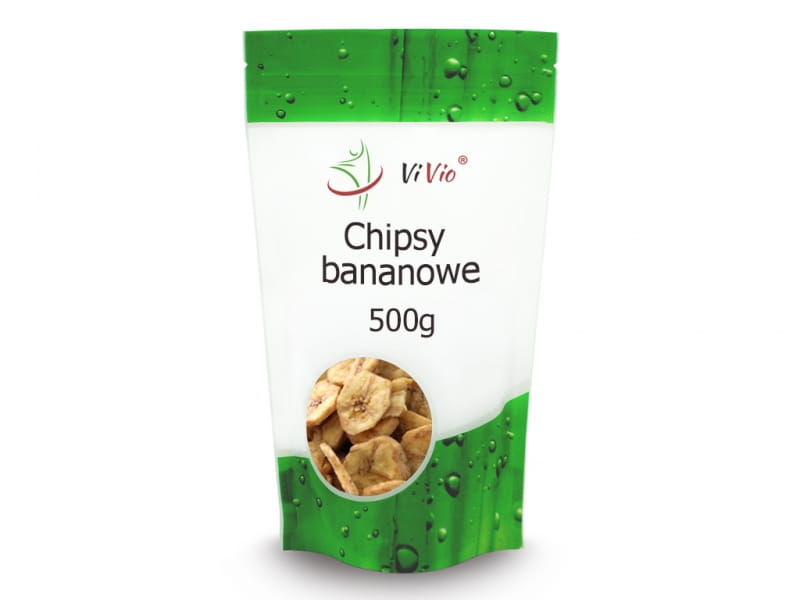 Banánové lupienky 500g - VIVIO