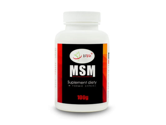 MSM-Pulver 100g - VIVIO - Biogo.de