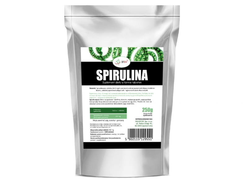 Große Spirulina-Tabletten 250 mg (1000 Tabletten 250 g) - VIVIO - Biogo.de