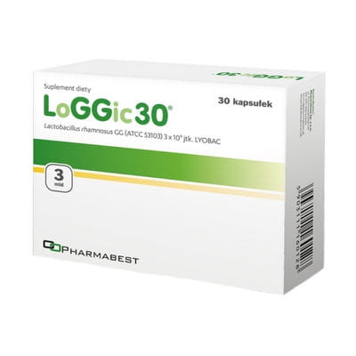 LoggiC30 Lactobacillus rhamnosus gg 3 Mrd. 30 Kapseln PHARMABEST