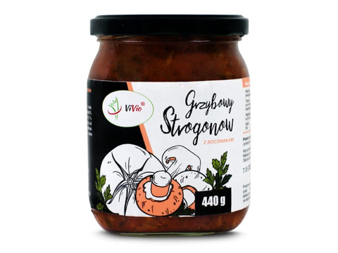 Strogon aux champignons vegan 440g - VIVIO