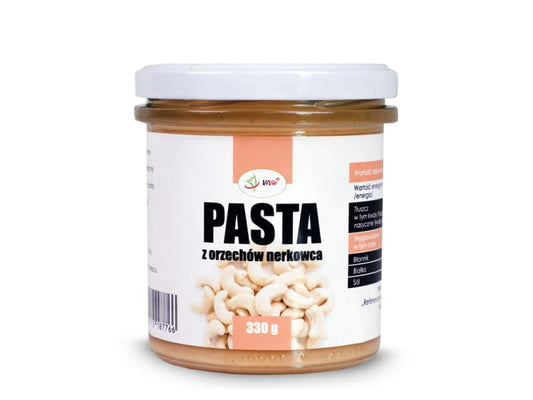 VIVIO Cashewkernpaste in 330 g Dose, cremige und nussige Konsistenz, ideal für Smoothies und Backrezepte