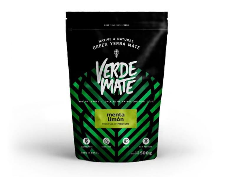 Yerba Mate Menta Limon 500g VERDE MATE