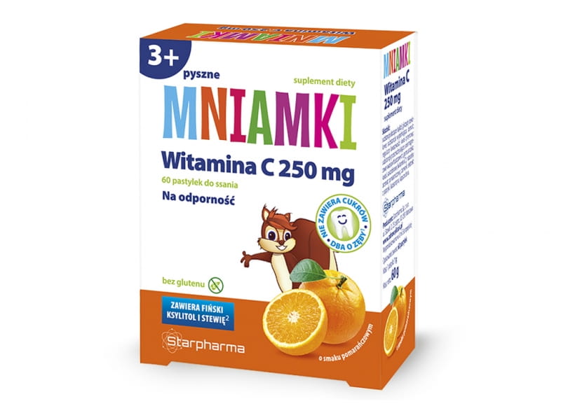 Vitamin C 250 mg orange STARPHARMA